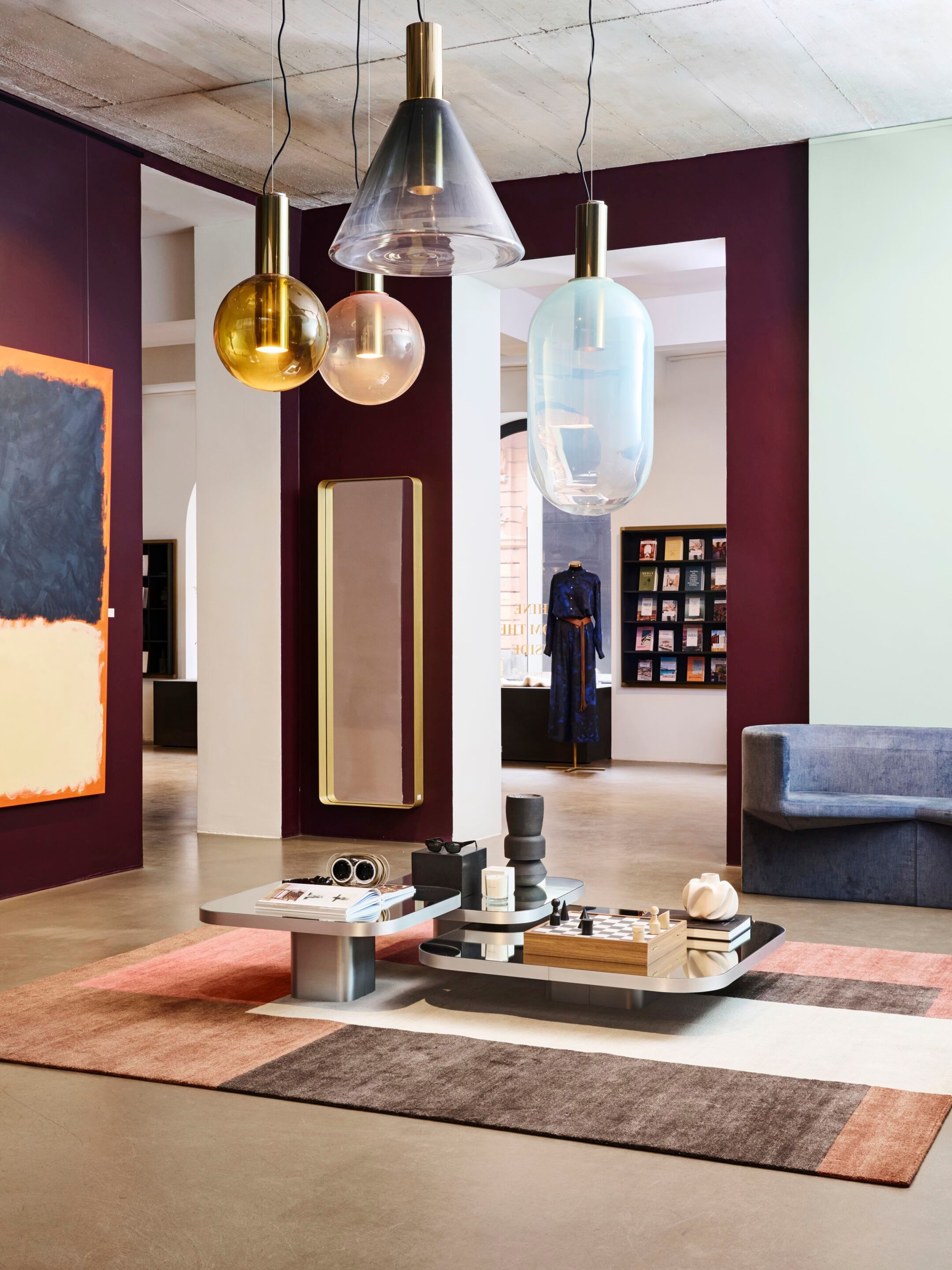 Алюминиевый квадратный журнальный столик Classicon лук ARCH-00039837 - Вид №1