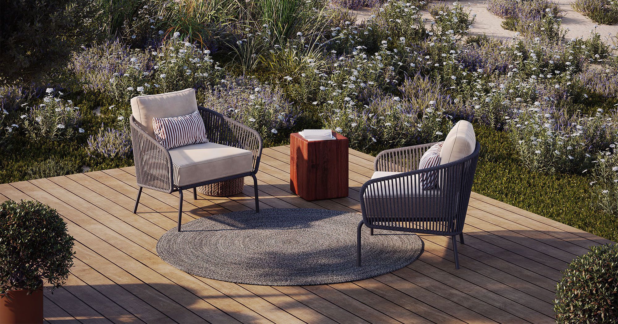 Веревочное кресло Walters Wainscott ARCH-00023905 - Вид №4