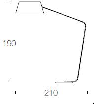 Tonin Casa Дуговая лампа в ткани Rivalto sun-id-1365112 - Вид №2