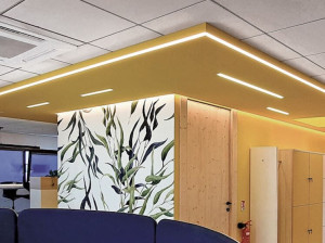 Встраиваемая светодиодная система для подвесных потолков