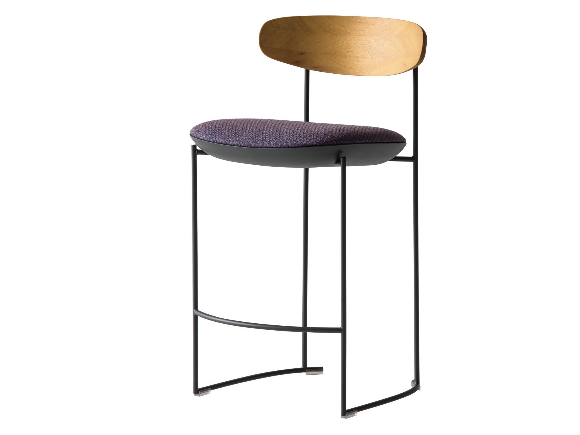 Садовый металлический и тканевый табурет Potocco Keel Light ARCH-00099735