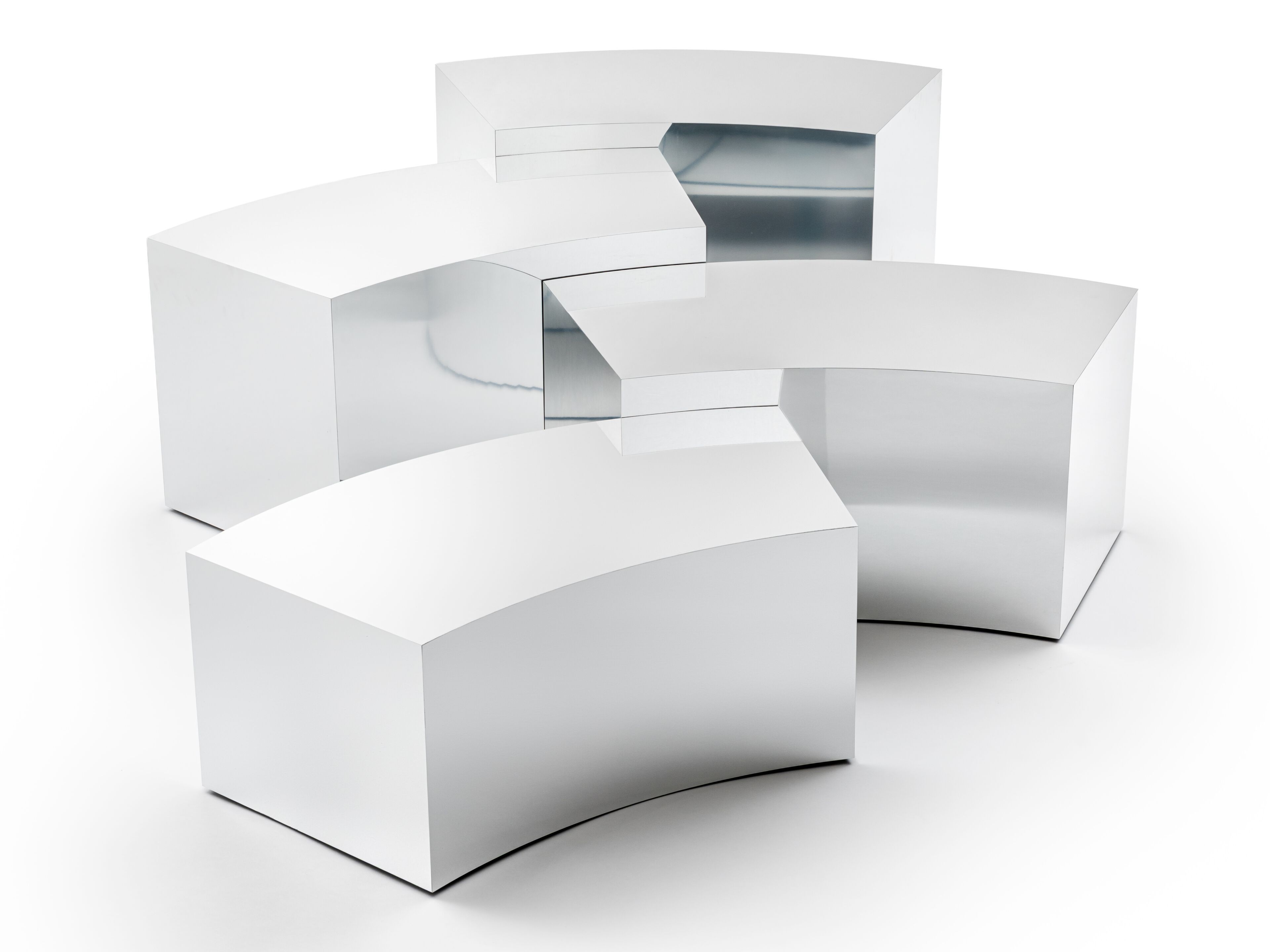 Алюминиевый низкий журнальный столик Gallotti&Radice ARCH ARCH-00014406 - Вид №4