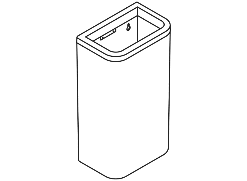 477.05.20198 корзина для бумаг HEWI Serie 477/801  - Вид №20
