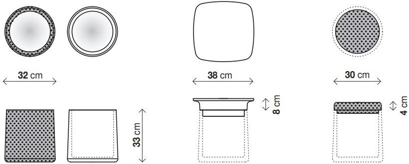 Kristalia Табурет / журнальный столик из пробки sun-id-1396986 - Вид №14