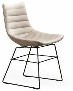 ROSSIN Санное кресло с кожаной обивкой Luc