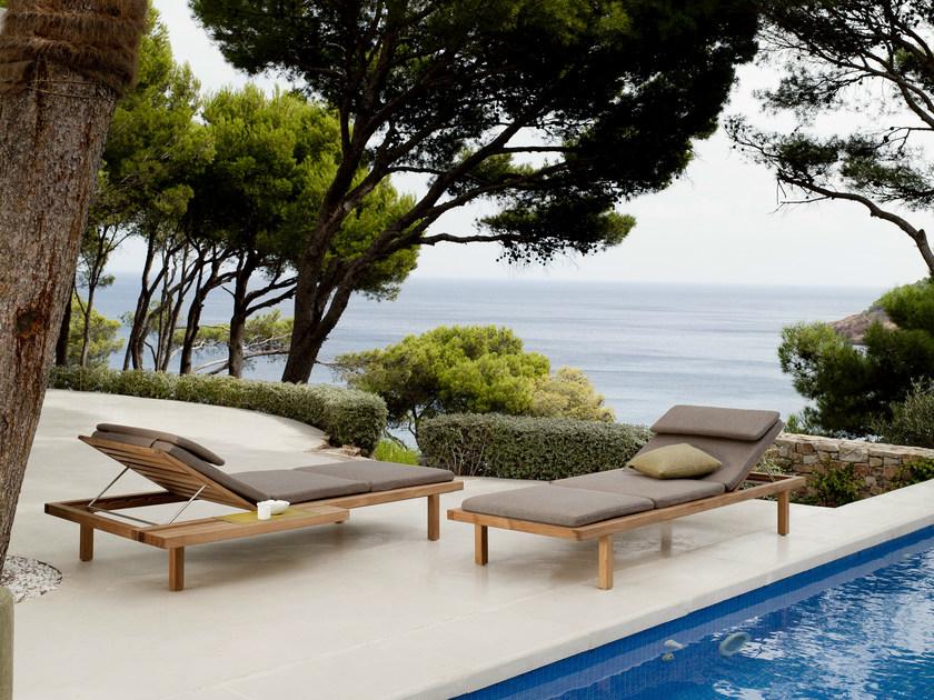 TRIBÙ Садовая кушетка из тикового дерева Vis à vis 01740 - Вид №4