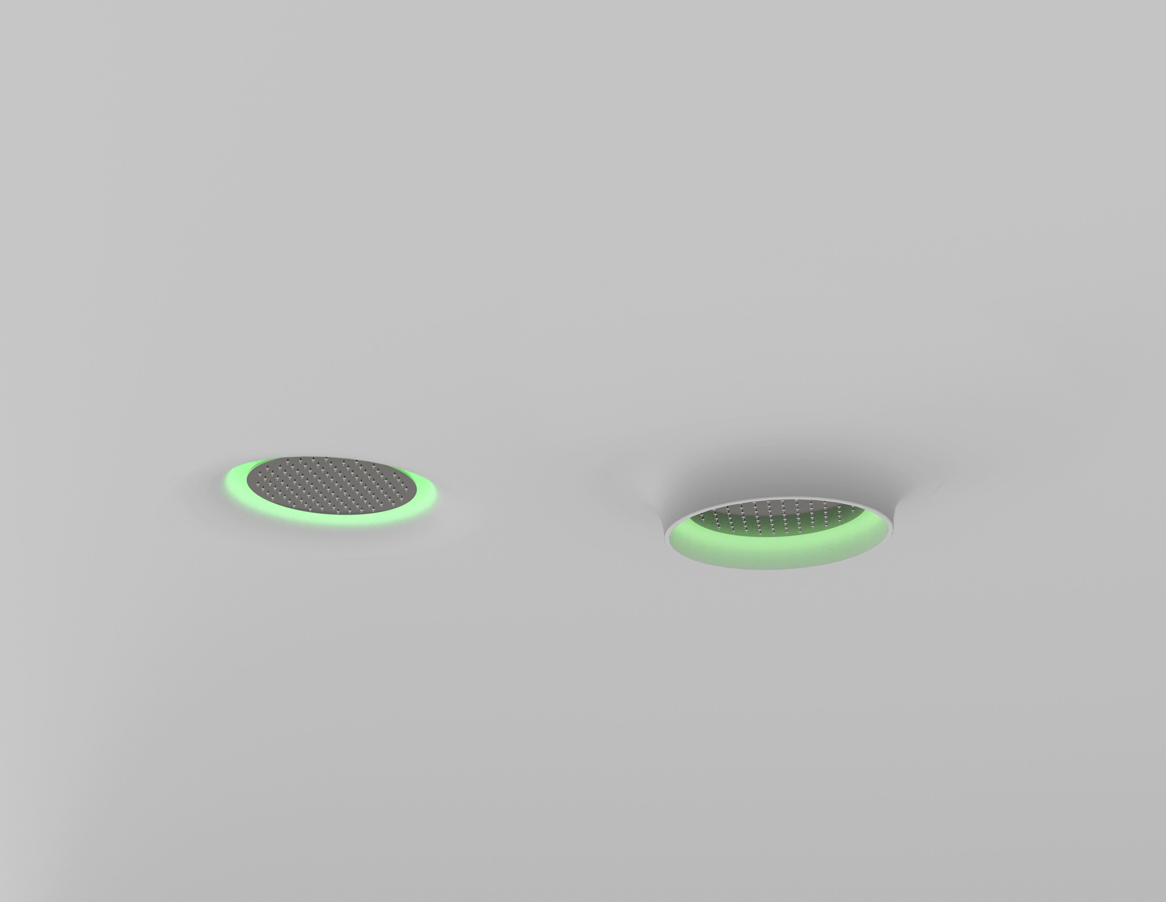 Утопленная потолочная светодиодная душевая головка Antoniolupi METEO IN ARCH-00005573 - Вид №3