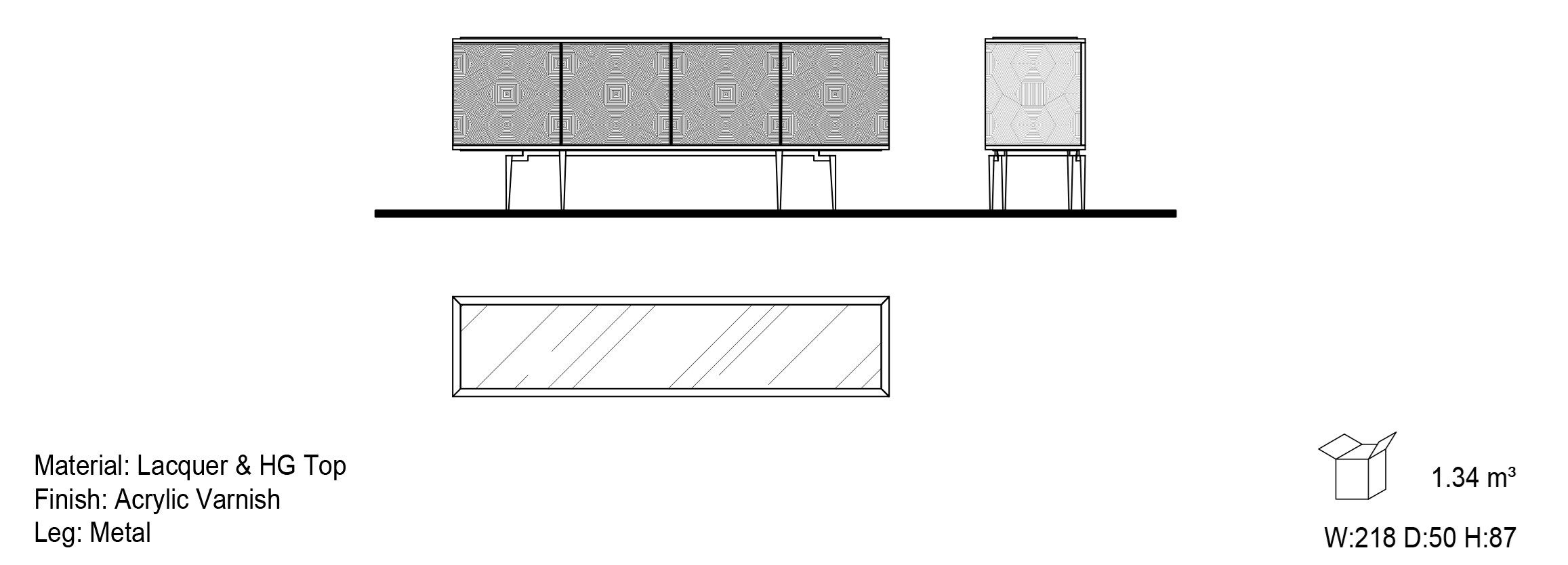 Шкаф с распашными дверями Mobi Nikea ARCH-00004232 - Вид №1