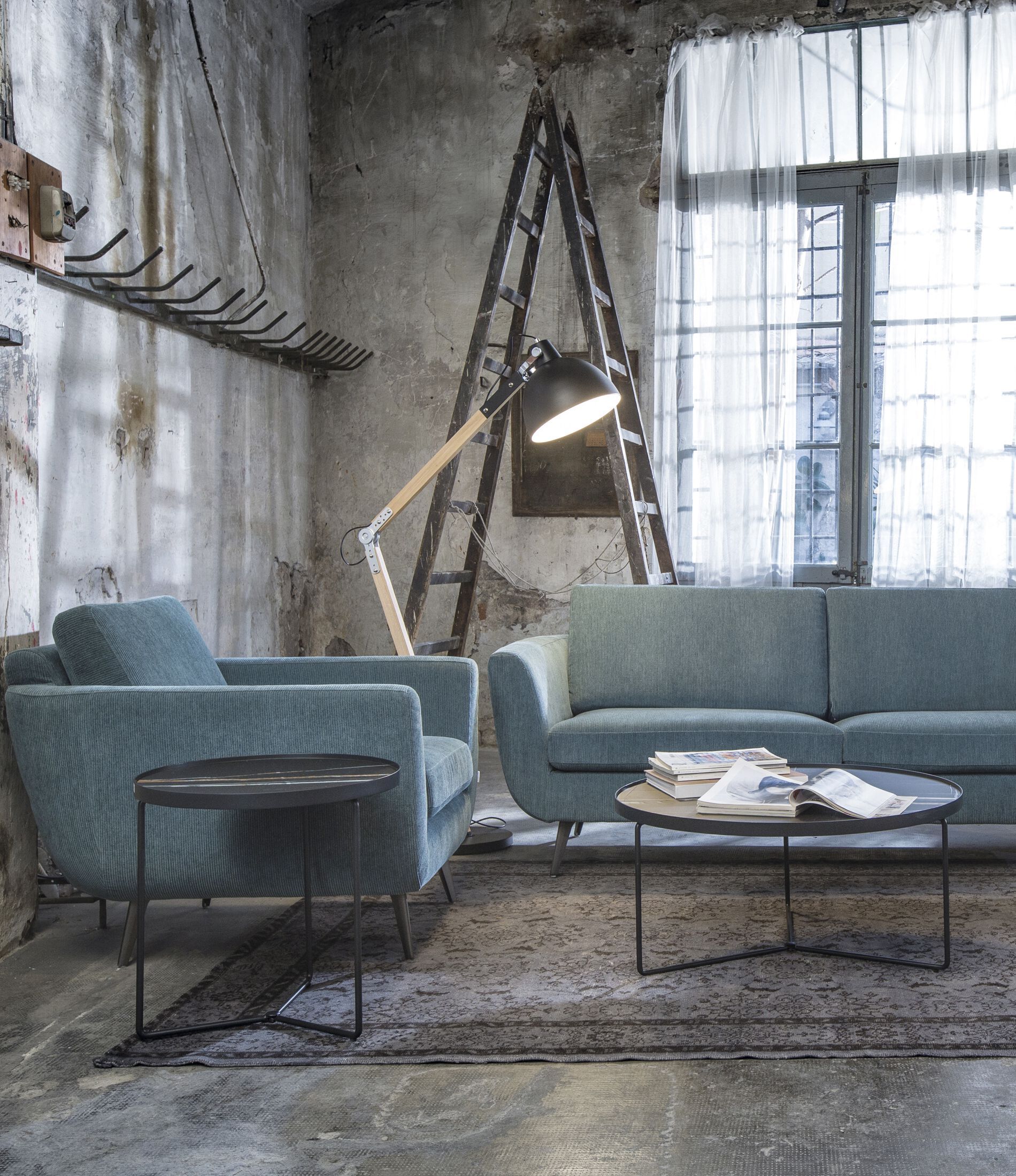 3-местный тканевый диван Pilma Moon ARCH-00098166 - Вид №2