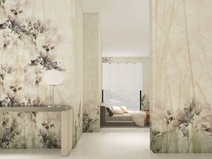 Обои с цветочным узором