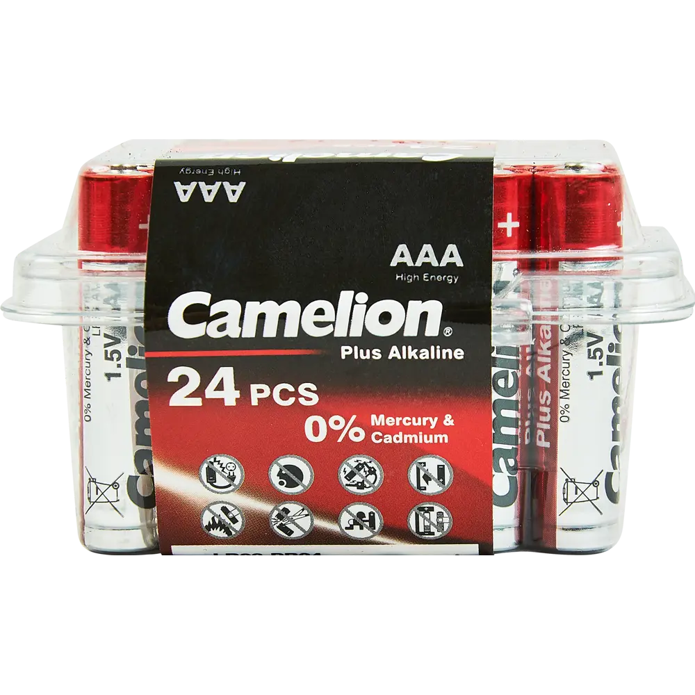 Алкалиновые батарейки Santreyd AAA для мощных устройств - 24 шт 89350643 STLM-1400533