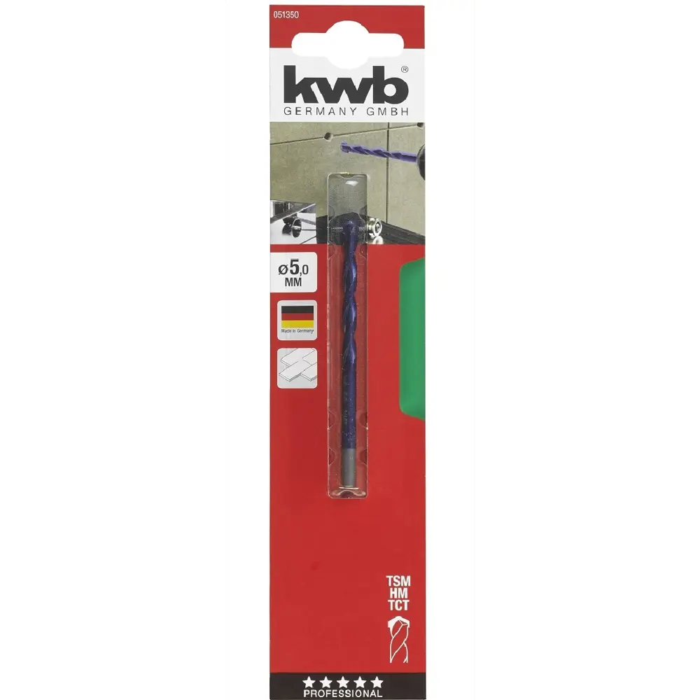 Сверло по керамике KWB 051-350 5 мм STLM-2197253 - Вид №1