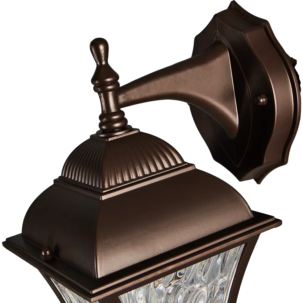 Светильник уличный настенный Apus D IP33 1XE27X40W цвет шоколадный 83960120 STLM-2169972 Elektrostandard  - Вид №3