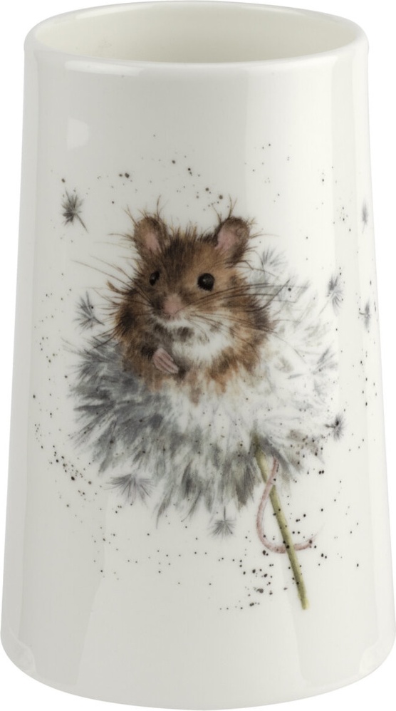 10669758 Royal Worcester Ваза Royal Worcester "Забавная фауна. Мышка" 14,6см Фарфор 