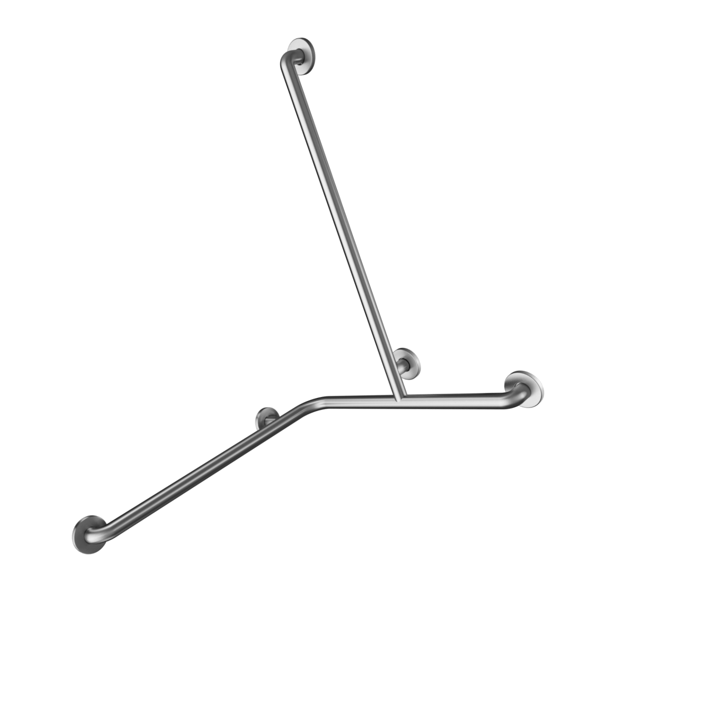 B655-B Поручень для душа из нержавеющей стали, 5-точечное крепление Duten 