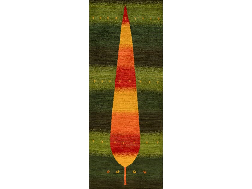 Прямоугольный шерстяной ковер Zollanvari Gabbehs Flora &amp ARCH-00098460