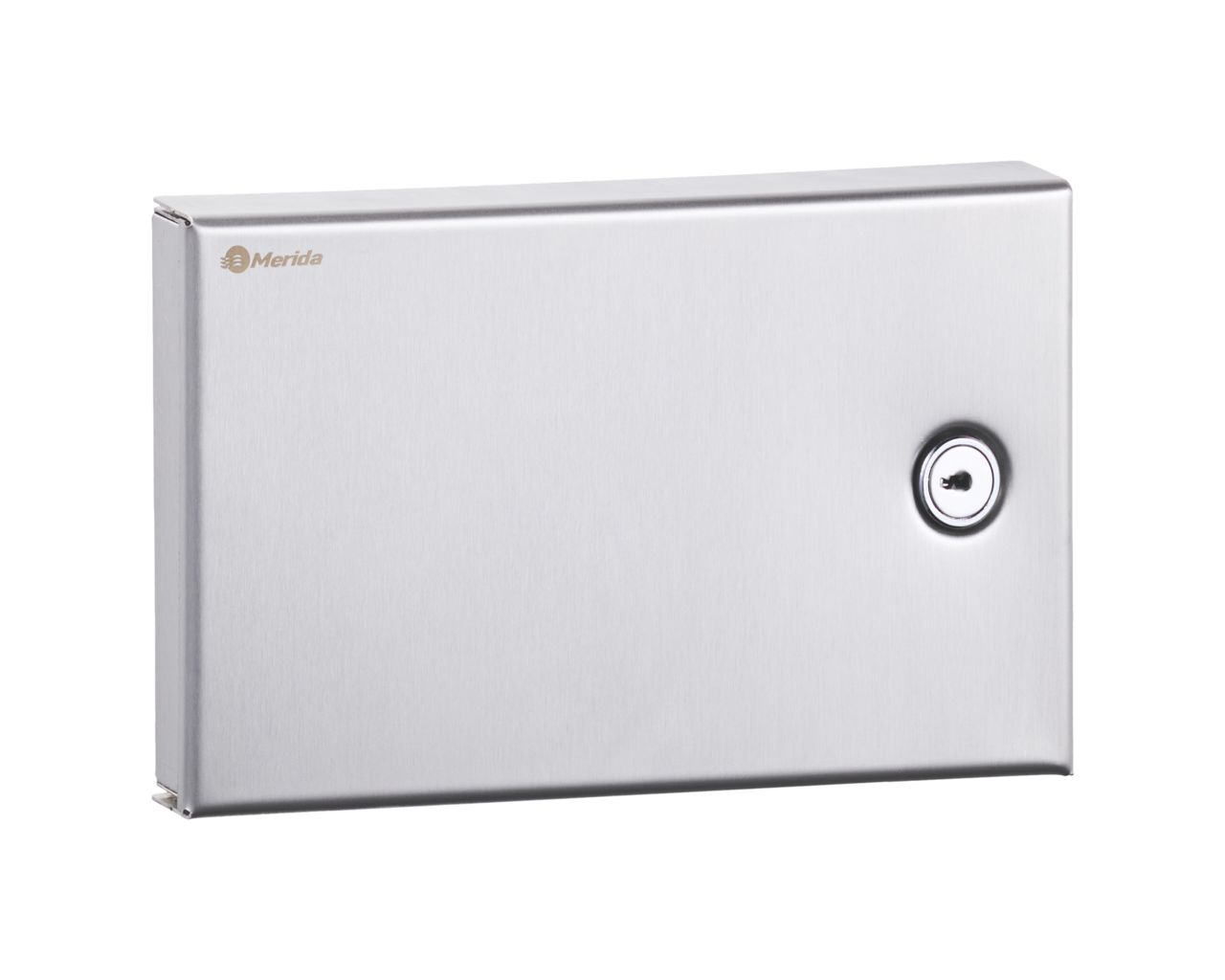 GSM074 Контейнер для фольгированных перчаток STELLA Anti-FingerPrint матовая сталь с покрытием AFP Merida  - Вид №1