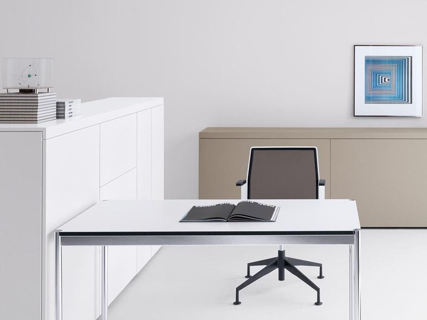 werner works Лакированный офисный шкаф с раздвижными дверцами Basic cap sun-id-1444230 - Вид №1