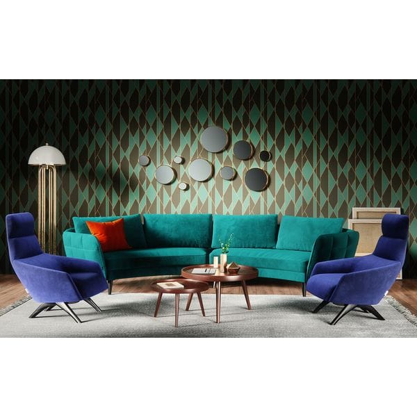 Зеркало большое круглое 30 см Oreol UNICO ДИЗАЙНЕРСКИЕ 255244 Золото  - Вид №2