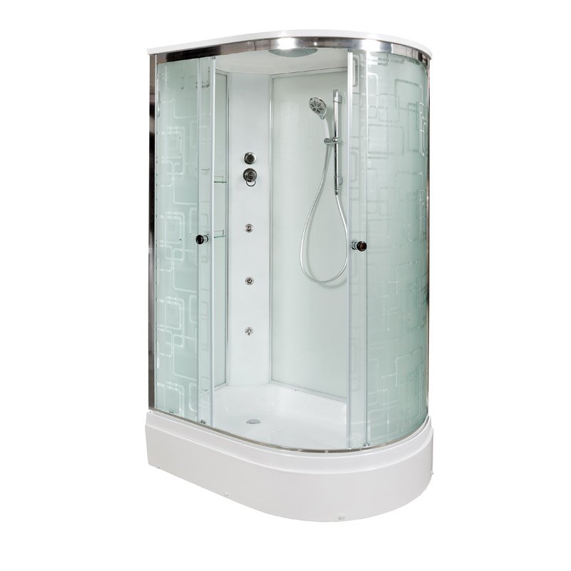 L 920 L стандартная Душевая кабина DETO Серия L ЕМ2712 L с гидромассажем (гм.) - Вид №24