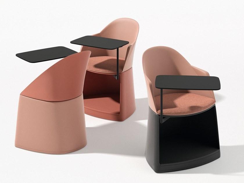 arper Кресло с контейнерным отсеком на колесах Cila go sun-id-1498438 - Вид №1