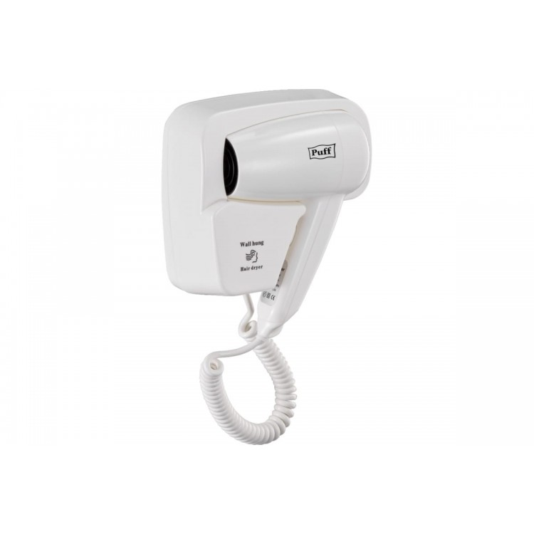 1200 Puff Фен настенный Пластик ABS Puff 1200 Белый белый 