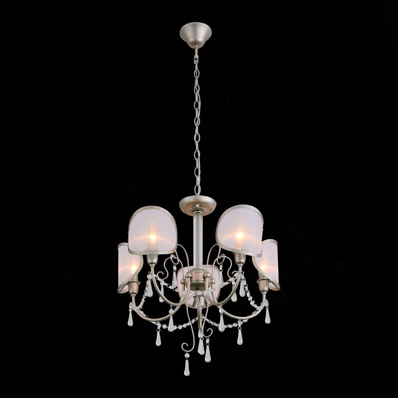 Подвесная люстра ST Luce Faccialuna SL173.303.05 ST LUCE ДИЗАЙНЕРСКИЕ, FACCIALUNA 138049 Серебро  - Вид №3