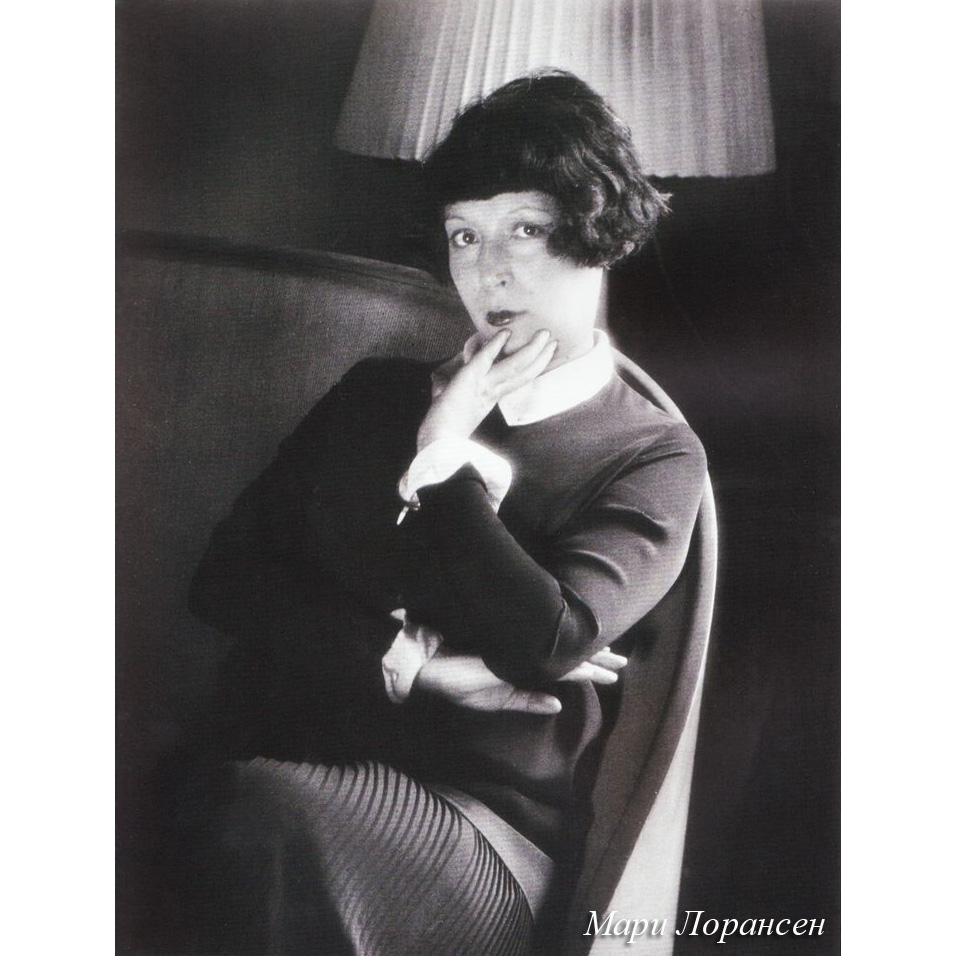 896518924_2628 Картина «Автопортрет Мари Лорансен, 1924» (холст, галерейная натяжка) Object Desire  - Вид №1