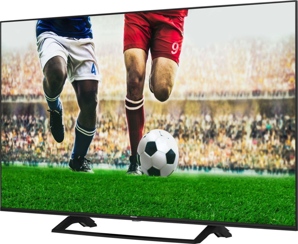 55A7300F 55”, ultra hd, smart tv (ос vidaa u4.0), wi-fi, pci 1600, dvb-t2/t/c/s2/s, hdr 10, bluetooth, 2х8w, ci+(1.4), 3hdmi, 2usb, black Hisense Hisense A7300F  - Вид №1