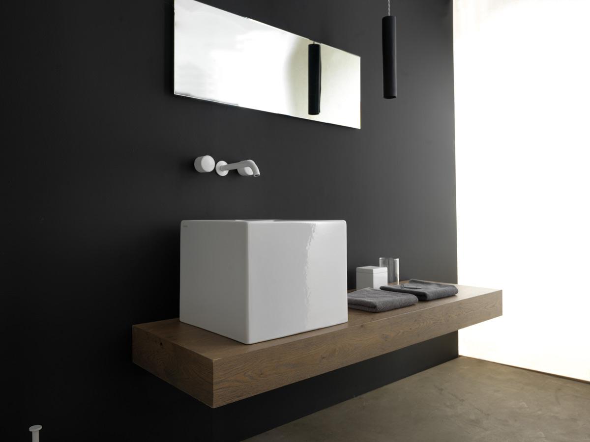 LAOZ4222 Подвесная раковина настенная GSG CERAMIC - Вид №3