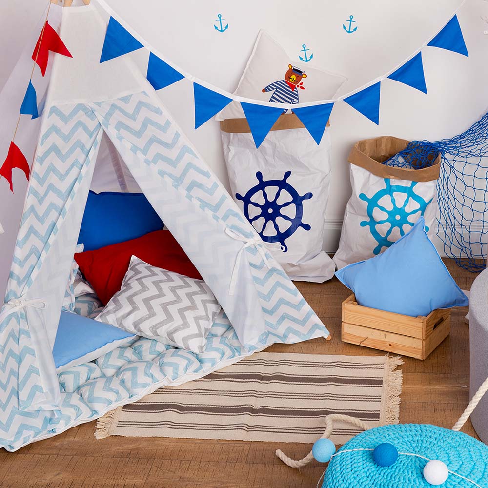 Гирлянда из флажков Navy VAMVIGVAM NAVY 282187 Синий Santreyd - Вид №4