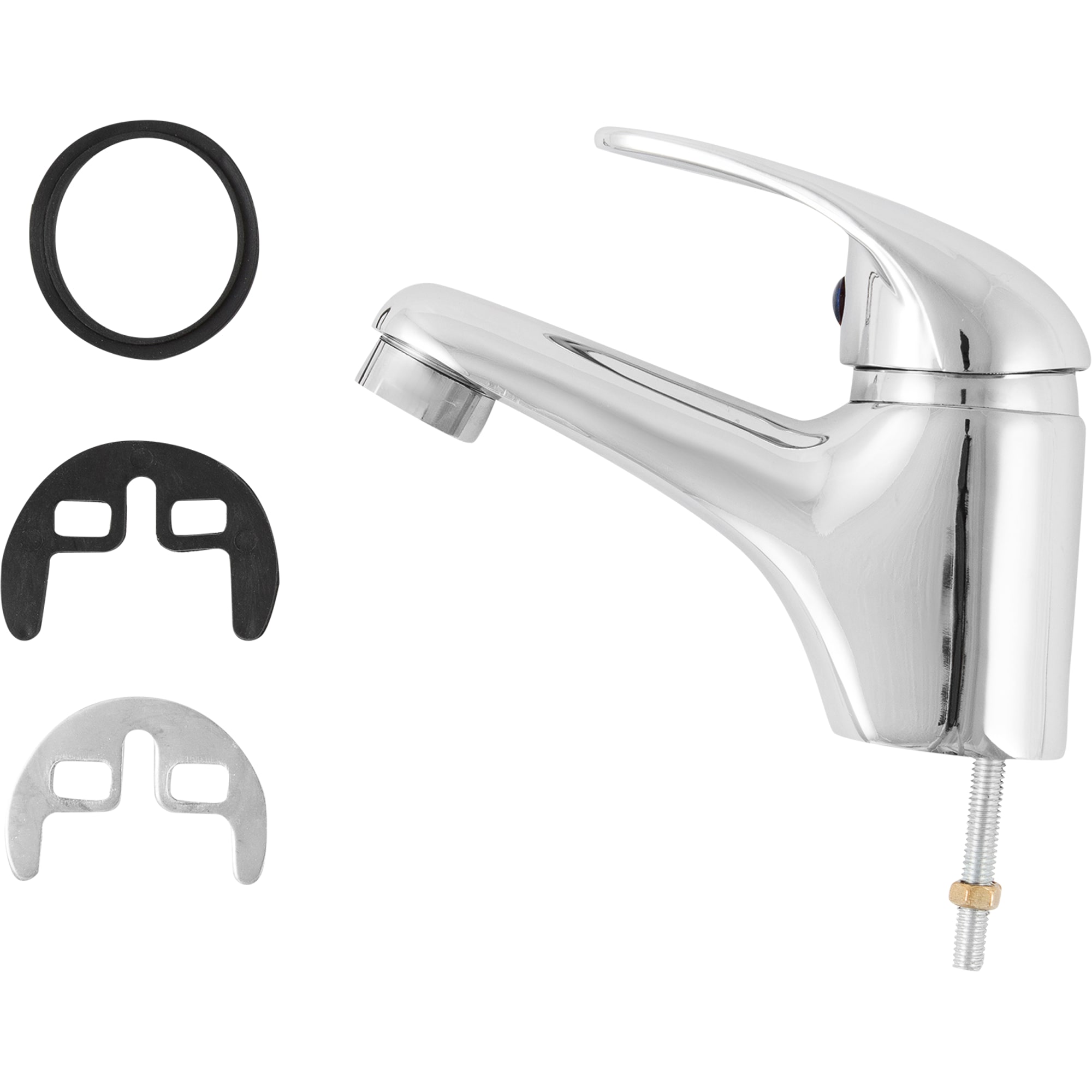 82314608 Смеситель для раковины однорычажный цвет хром тюльпан Santreyd  - Вид №2