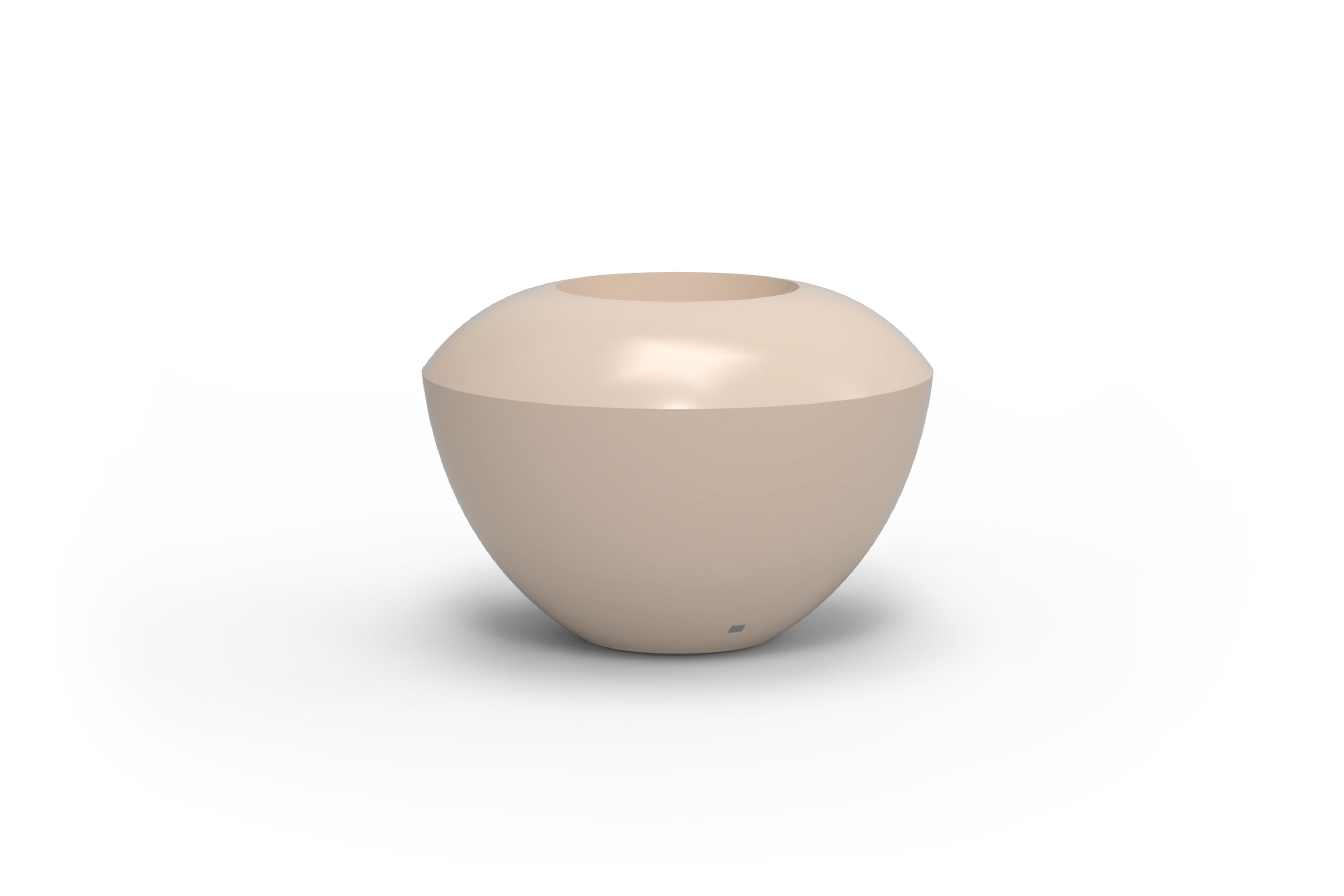 Круглая ваза из стекловолокна GANSK SPIN ARCH-00141063 - Вид №3