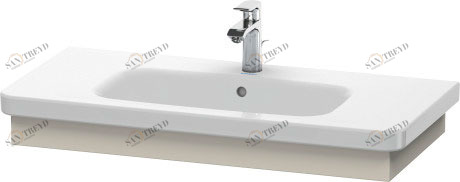 DS608209191 Подвесная раковина настенная овальная Duravit Durastyle серая