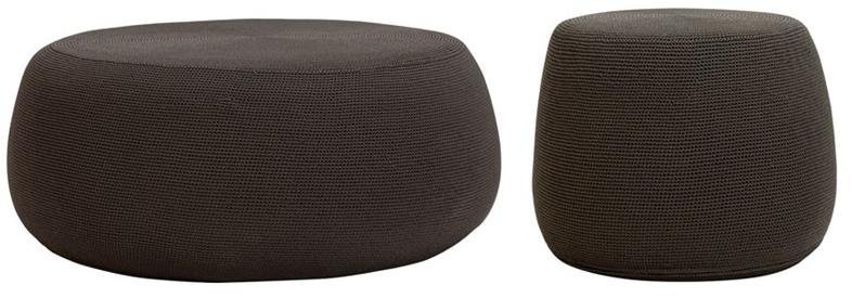 JANUS et Cie Круглый садовый пуф из полипропилена Bon vivant sun-id-1432141 - Вид №3