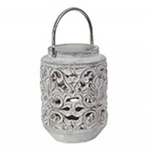 Фонарь декоративный цементный 37 см серый To4rooms TO4ROOMS  00-3893385 Серый