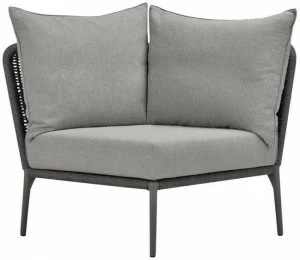 JANUS et Cie Угловой модуль из алюминия и веревка для модульного дивана Knot