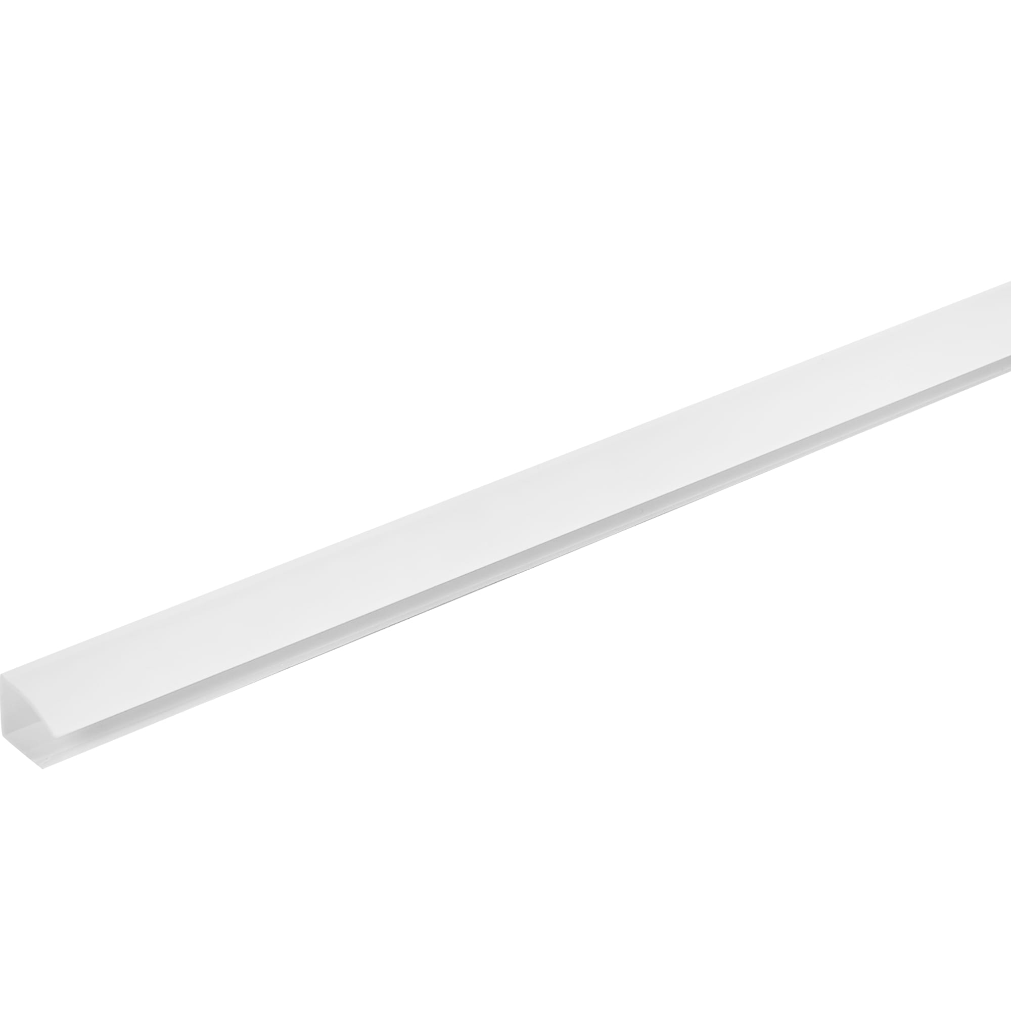 14889293 Направляющие для рулонной шторы, 150 см, пластик, цвет белый, 2 шт Santreyd 