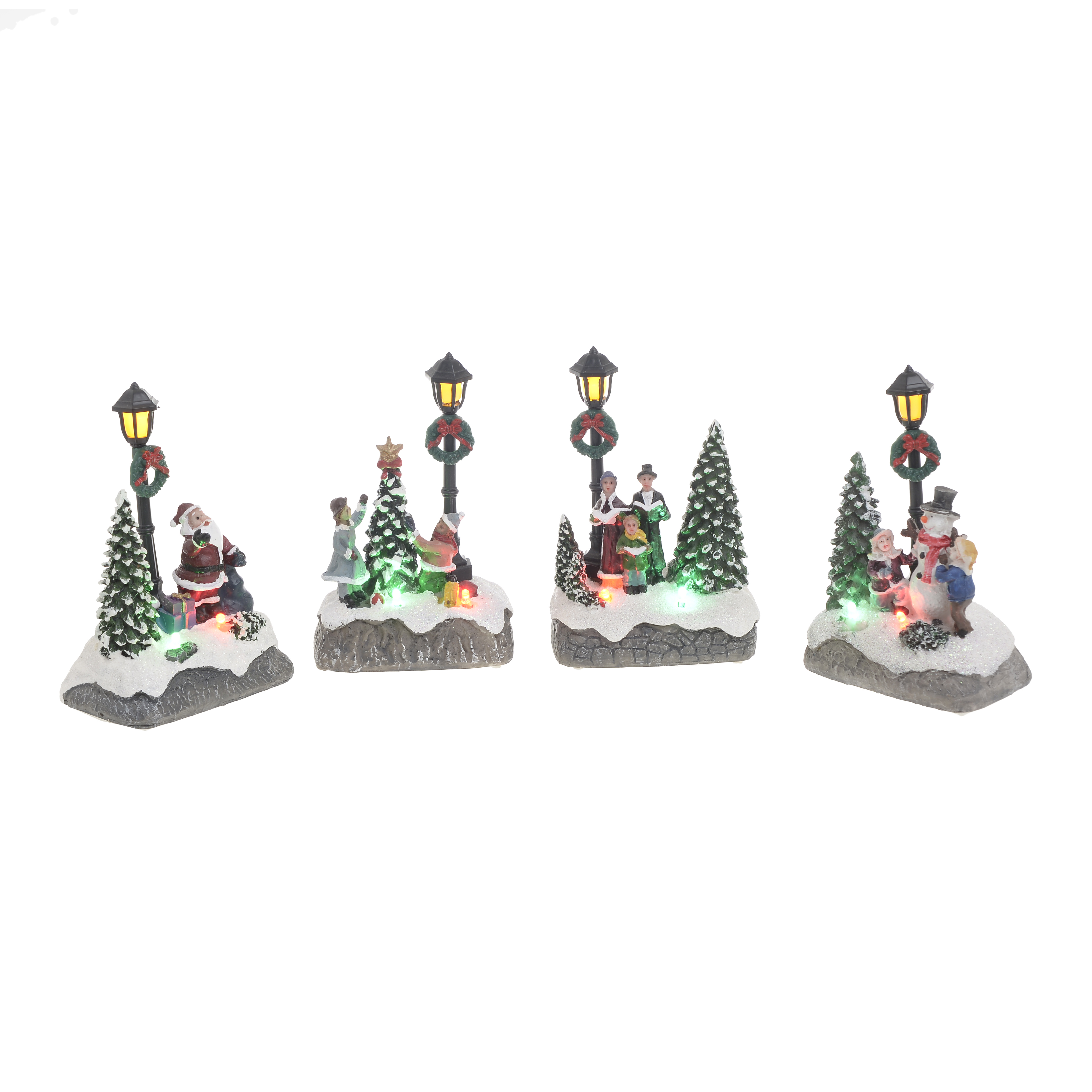 2870889.0002 ДЕКОР НАСТОЛЬНЫЙ С LED, НАБОР ИЗ 4ШТ TO4ROOMS  - Вид №1