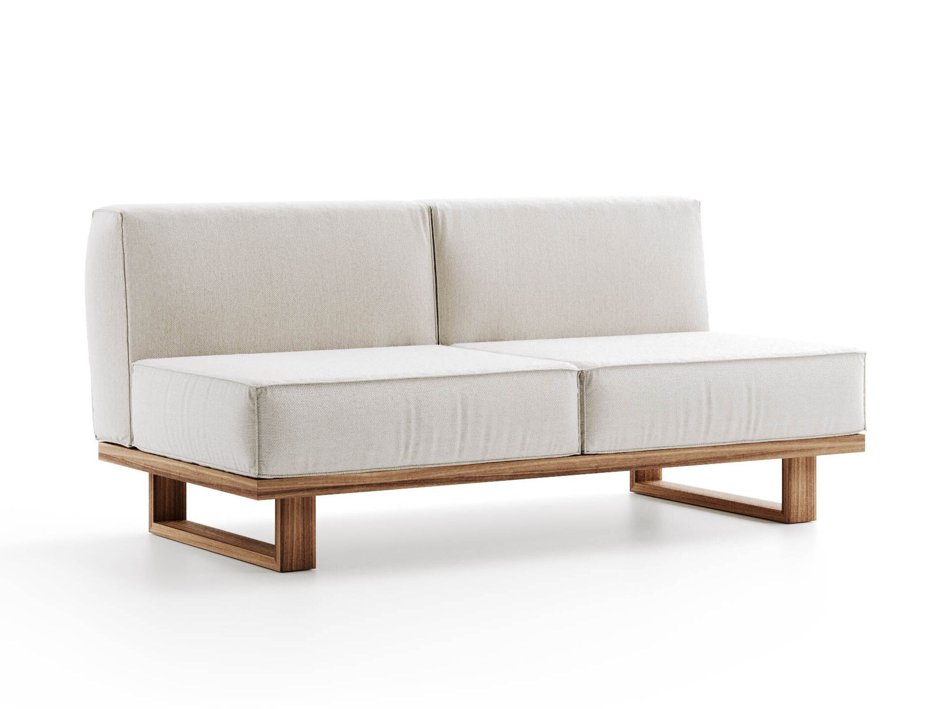 2-местный садовый диван из тикового дерева и ткани Atmosphera 9.Zero ARCH-00036671 - Вид №11