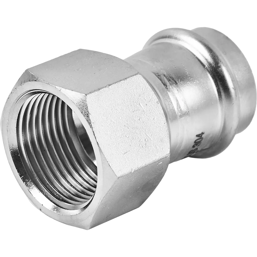 Муфта переходная Rommer 1"x28 мм ВПр-ВР нержавеющая сталь STLM-2173712 - Вид №1