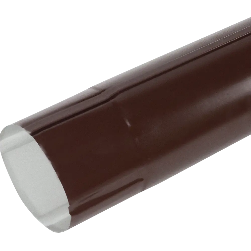 Труба круглая D90 мм 2000 мм цвет коричневый ВЕГА STLM-2004242
