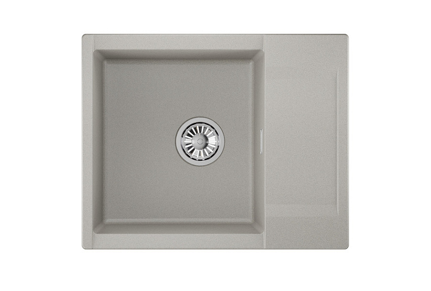 ES-6202, БАЗАЛЬТ, кухонная мойка, кварц, ESTETICA GRANULA 6202-ST216 - Вид №2