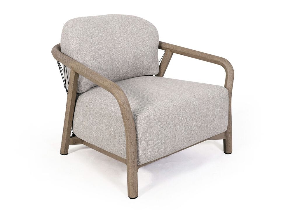 Тканевое садовое кресло с подлокотниками Les Jardins® Chester ARCH-00062562