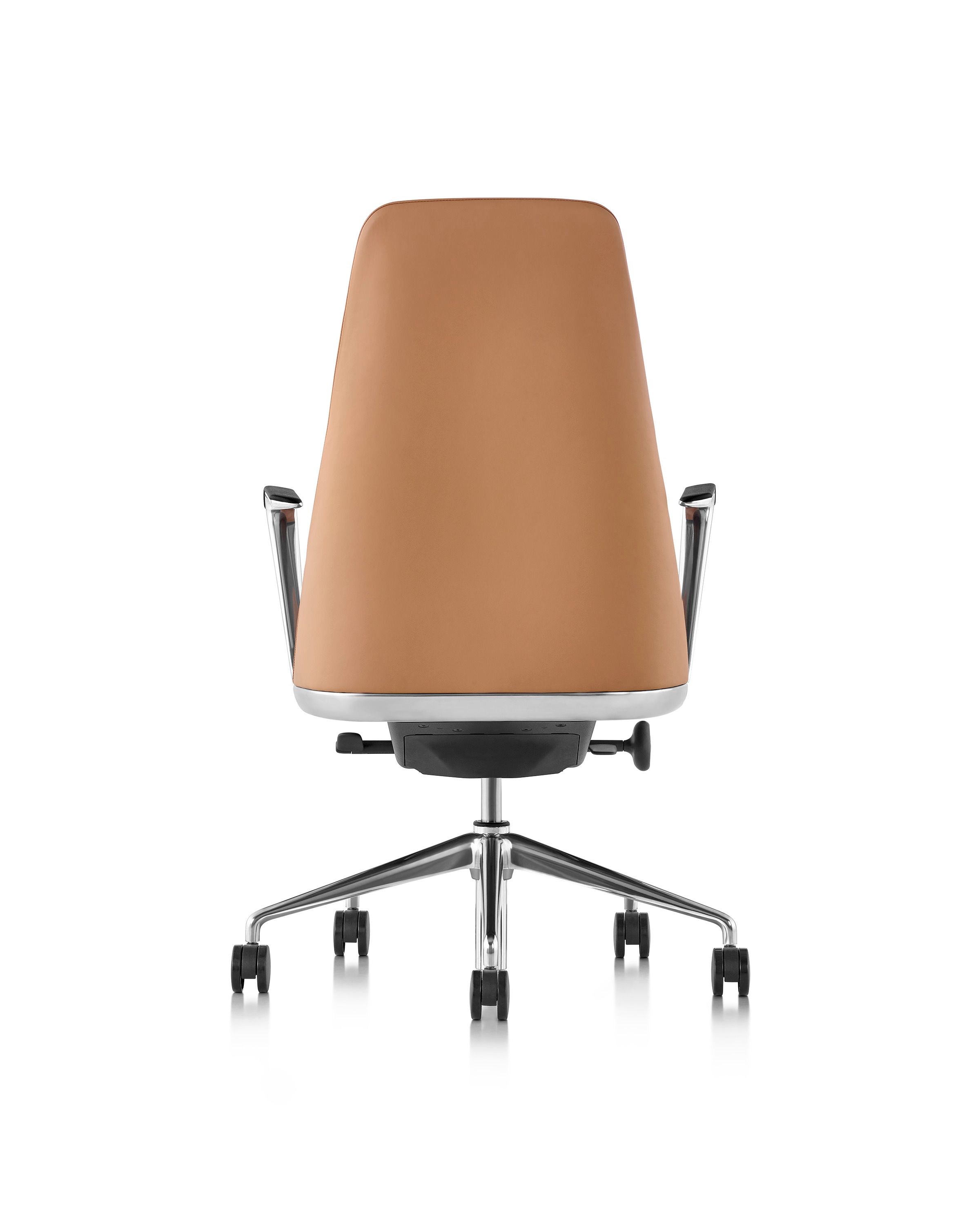 Кожаное вращающееся офисное кресло с высокой спинкой Herman Miller конус ARCH-00106072 - Вид №13