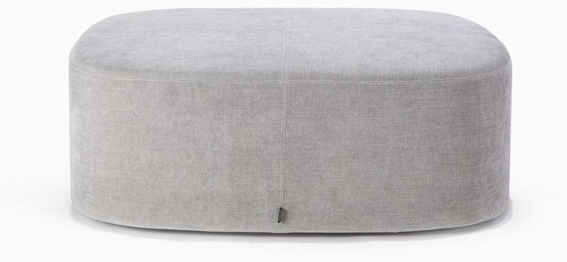 Grado Design Пуф из квадратной ткани с обивкой  Ric-ch-pf-l  - Вид №1