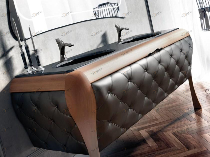 LASA IDEA Двойная консольная мойка с ящиками Gaudì sun-id-1403582