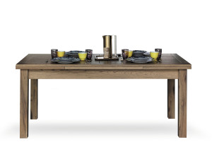 Выдвижной дубовый стол