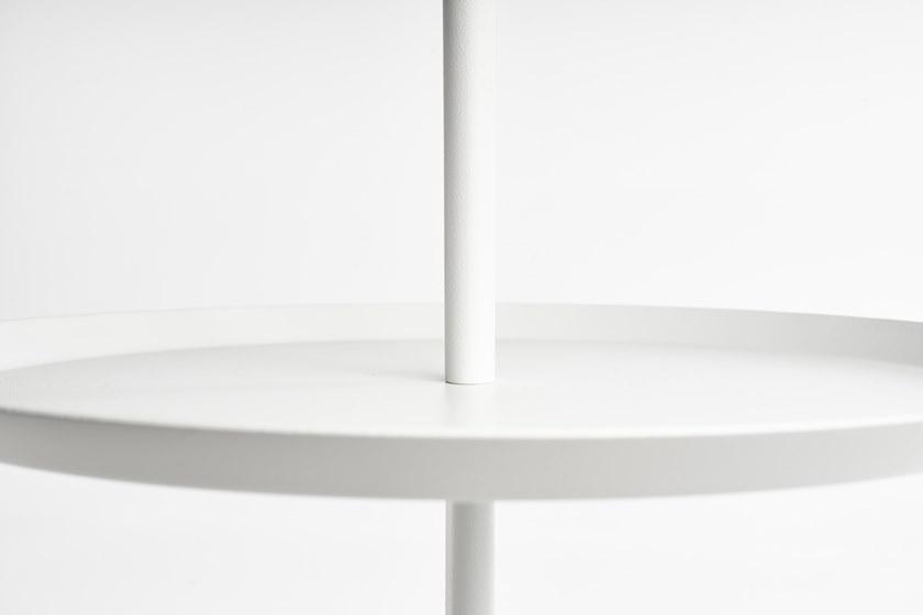 Grado Design Круглый лакированный журнальный столик с подносом Lotus Lot-tb-03 - Вид №2