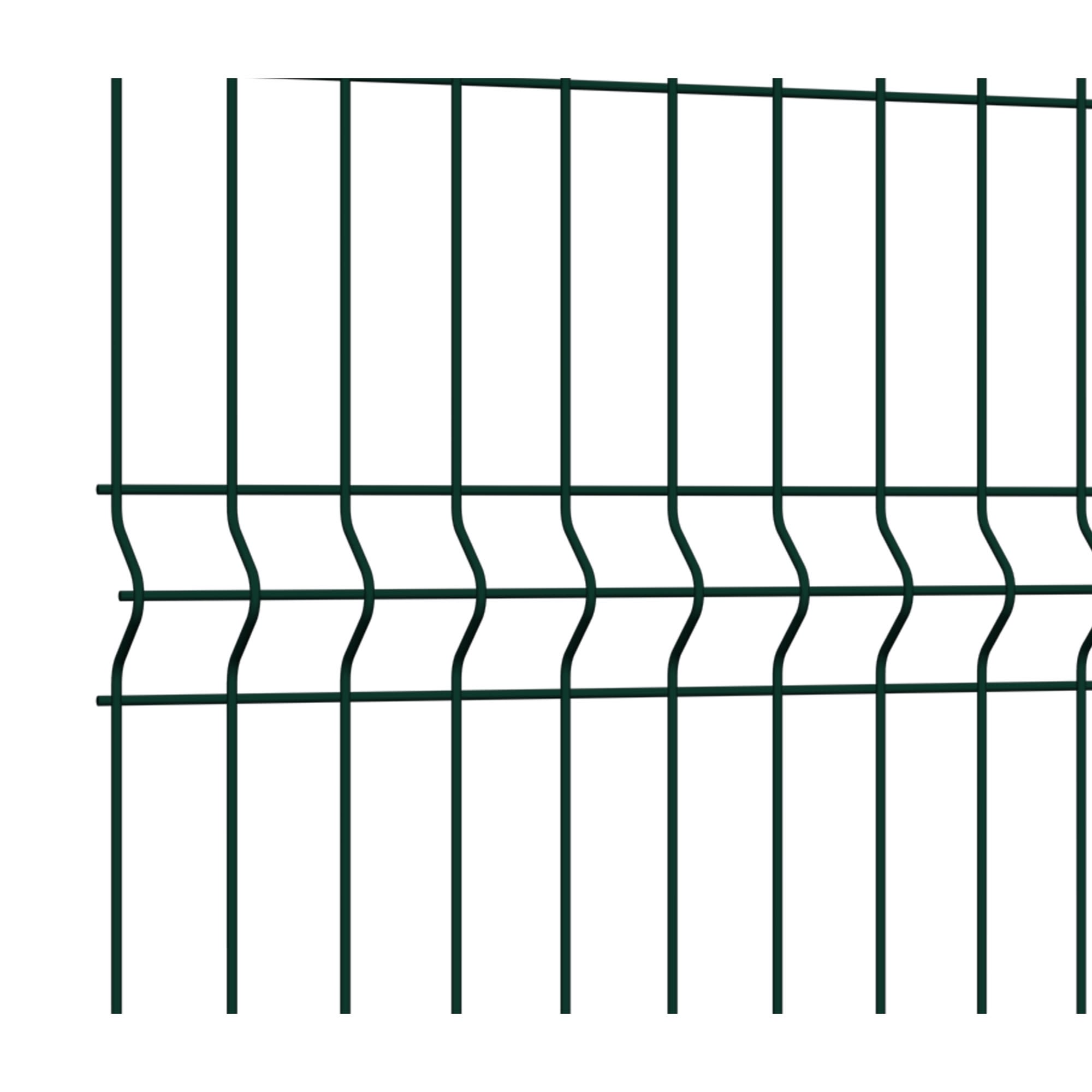 81990724 3D панель Light для забора 1.53х2.5 м оцинкованная сталь зеленый Santreyd  - Вид №1